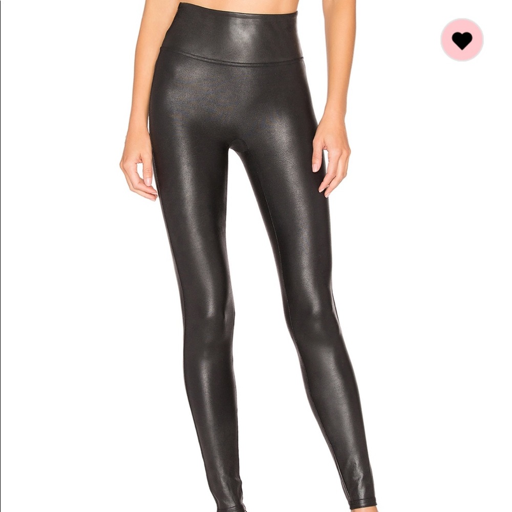 Spanx faux leather leggings